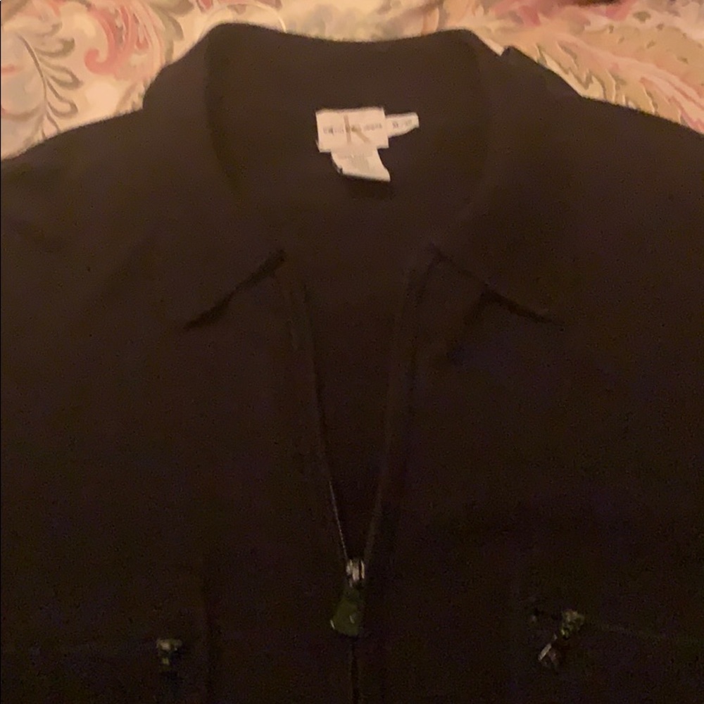 Black Calvin Klein sweater